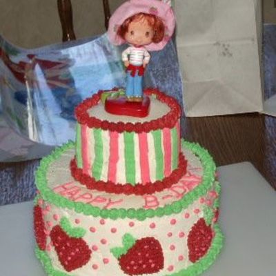 Strawberry Shortcake Cake