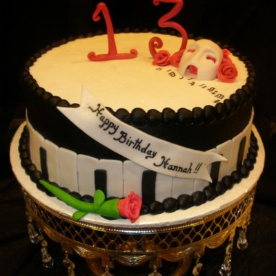 Phantom Of The Opera Cake