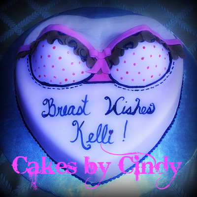 Lingerie Shower Cake