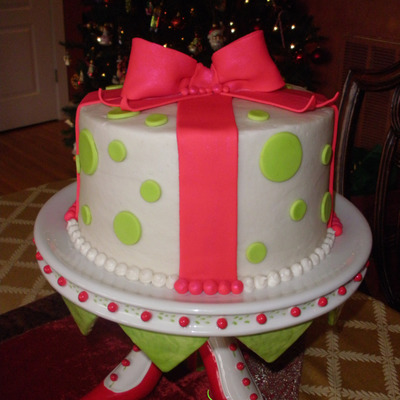 Christmas Present Cake