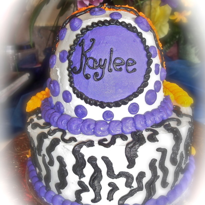 Dual Girly & Sporty Cake For Twins