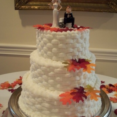 Sweet Basket Weave Cake