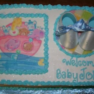 First Baby Shower Cake