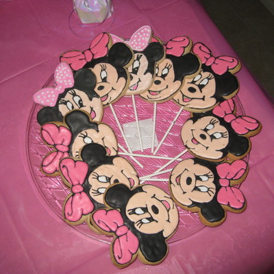 Minnie Mouse Cookies