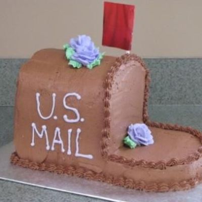 Mailbox Cake