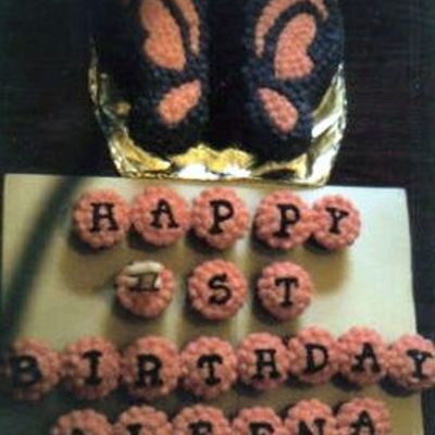 My Daughters 1St Birthday Cake