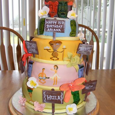 Tiki Lauau Cake
