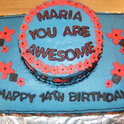 Lil' Maria's Birthday Cake