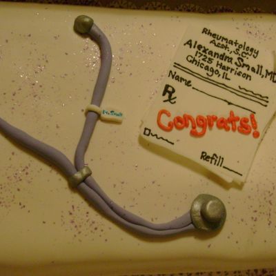 Medical School Cake