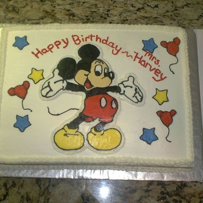 Mickey Mouse Cake