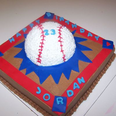 Baseball Cake
