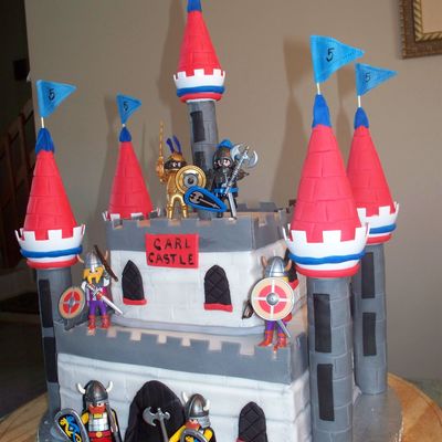 Knights In Shining Armour Castle Cake