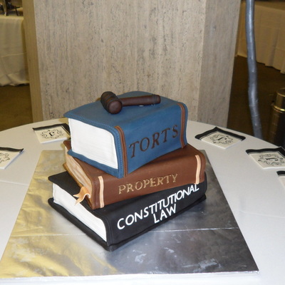 Groom's Cake For An Attorney