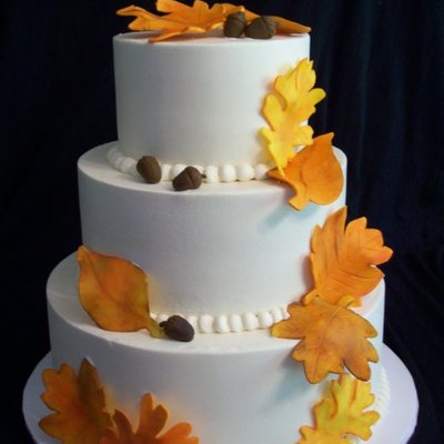 Autumn Wedding Cake...