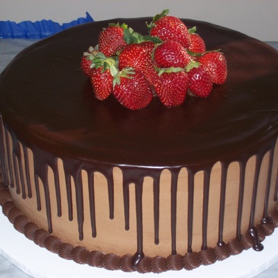 Chocolate Ganache Grooms Cake