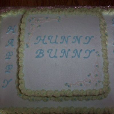 Two Layer Birthday Cake