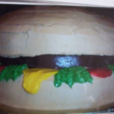 Hamburger Cake