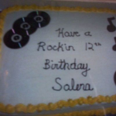 Rockin Bday Cake