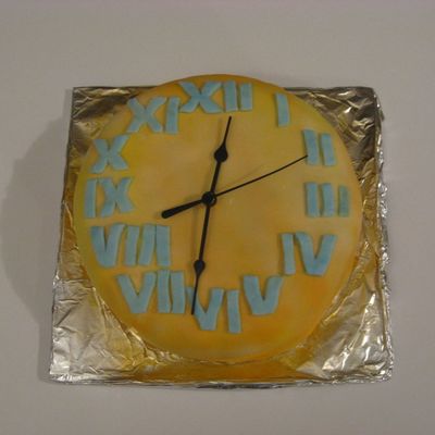 Clock Cake