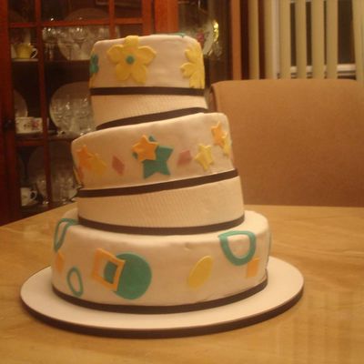 Lopsided Wedding Cake Class With Colette Peters