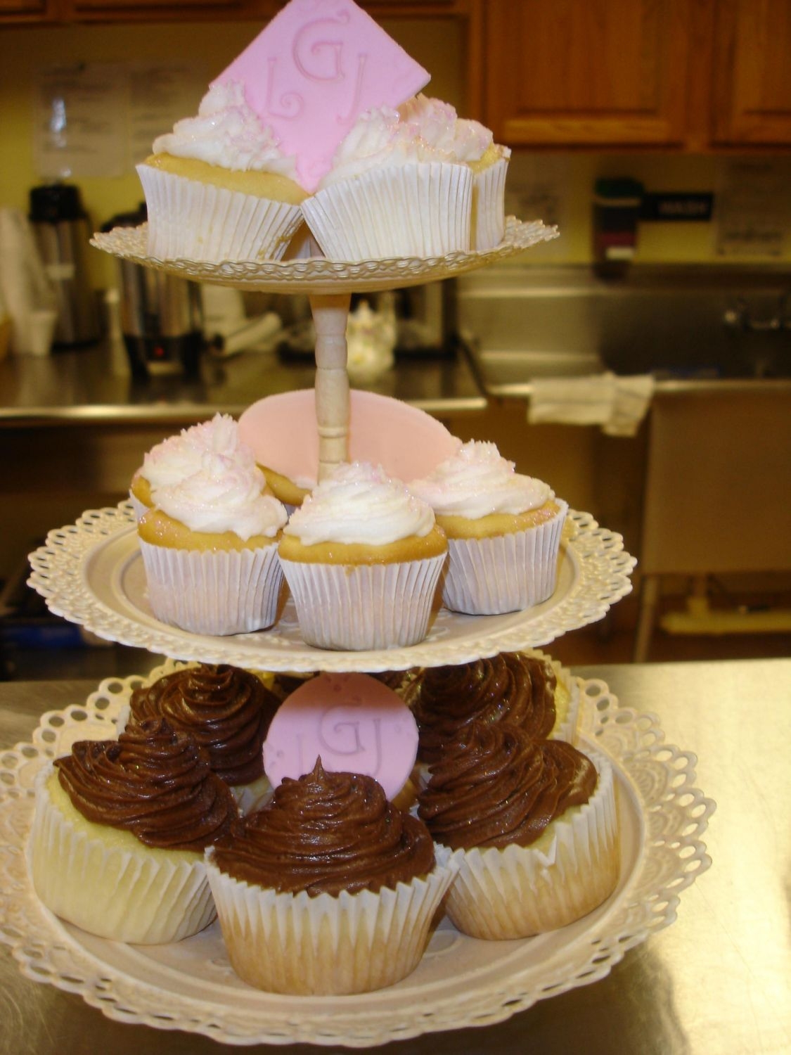 Bridal Shower Cupcake Tree