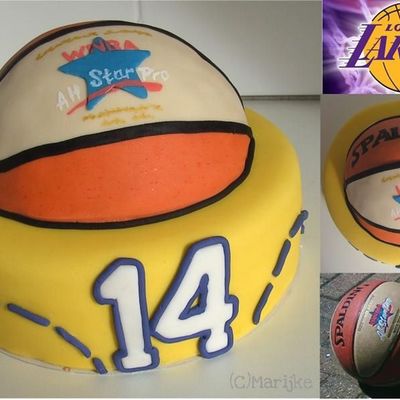 Basketball Cake