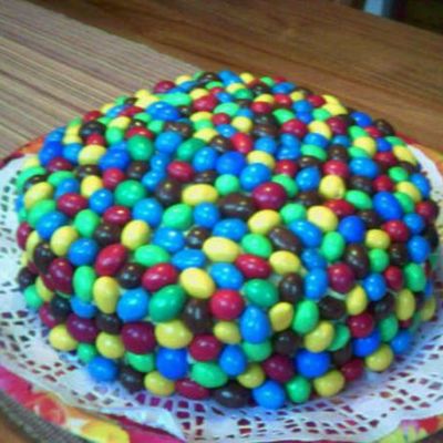 Peanut M&m's Cake