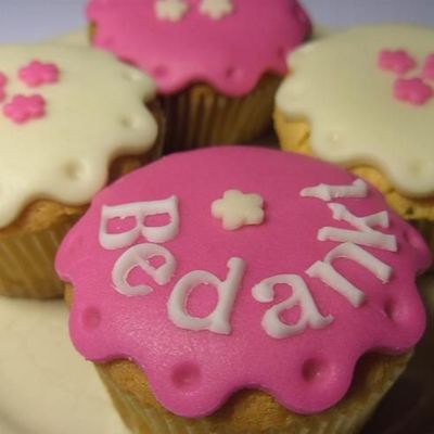 "thank You" Cupcakes