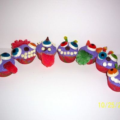 Monster Cupcakes