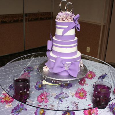 Rocios Wedding Cake!