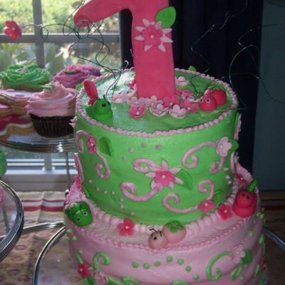 One Year Old Birthday Cake