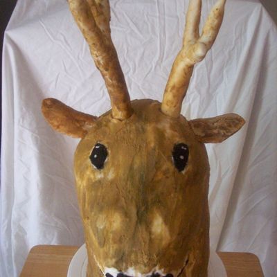 Deer Head Cake
