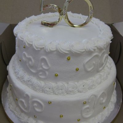 50Th Anniversary Cake