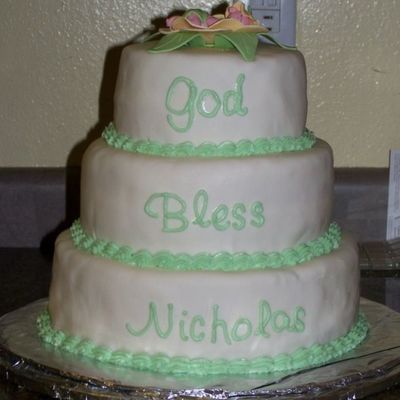 Christening Cake