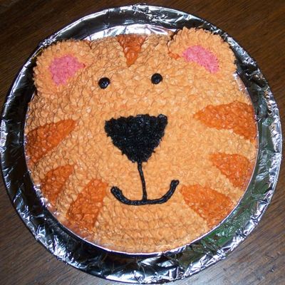 Tiger Smash Cake
