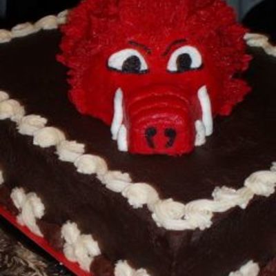 Razorback Groom's Cake