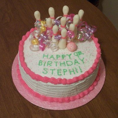 Bowling Cake