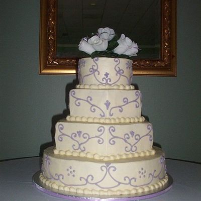 Laurie's Wedding Cake