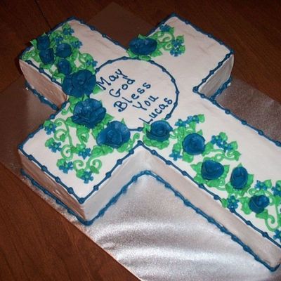 Baby Dedication Cake