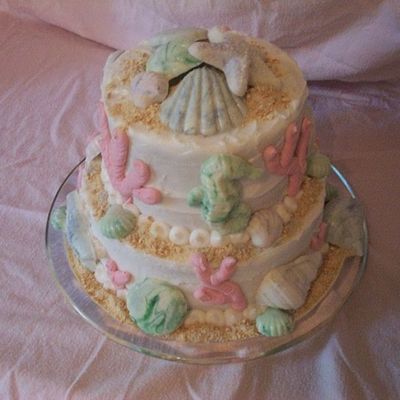 Seashell Wedding Cake