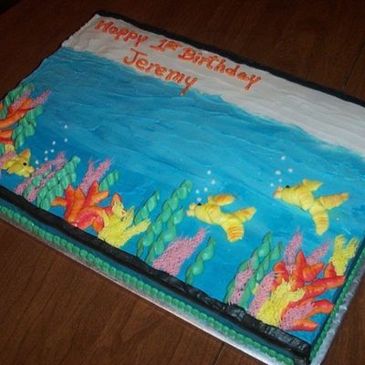 Aquarium Cake