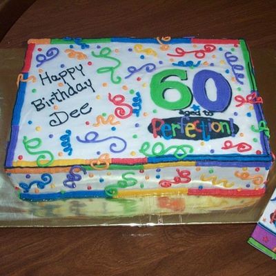60Th Birthday Cake