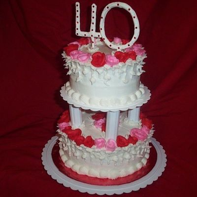 40Th Anniversary Cake