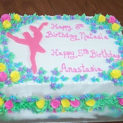 Ballerina Cake