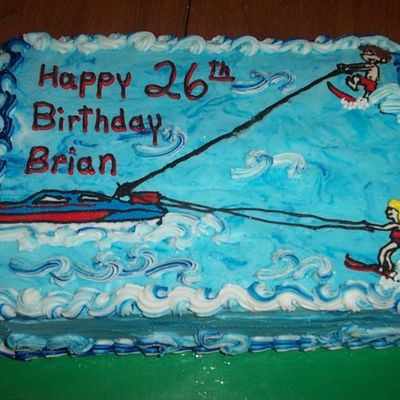 Water Skiing Birthday