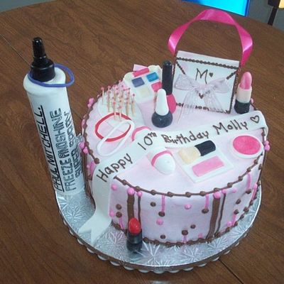 Beauty Birthday Cake