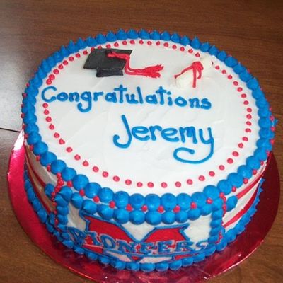 Malone Graduation Cake