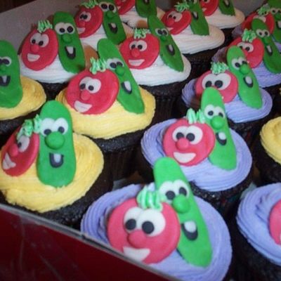 Bob And Larry Cupcakes