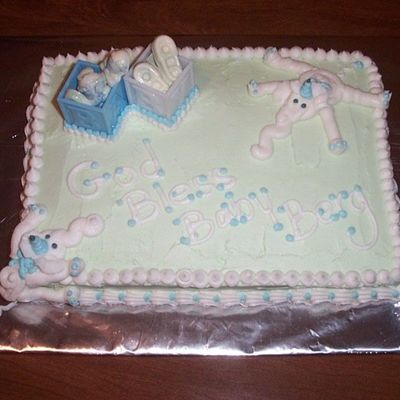 Elephant Baby Cake