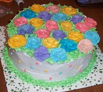 Flower Birthday Cake